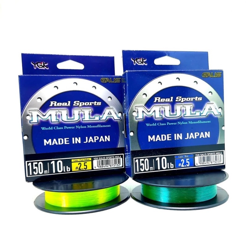 Senar Pancing Ygk Galis Mula 150 M IGFA Monofilament Nylon Nilon 6 8 10 12 14 16 Lb Original Japan