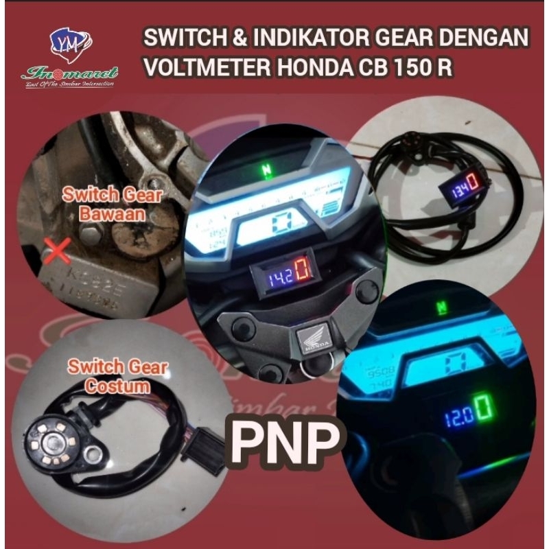 SWITCH & INDIKATOR GEAR HONDA CB 150 R OLD/NEW COSTUM