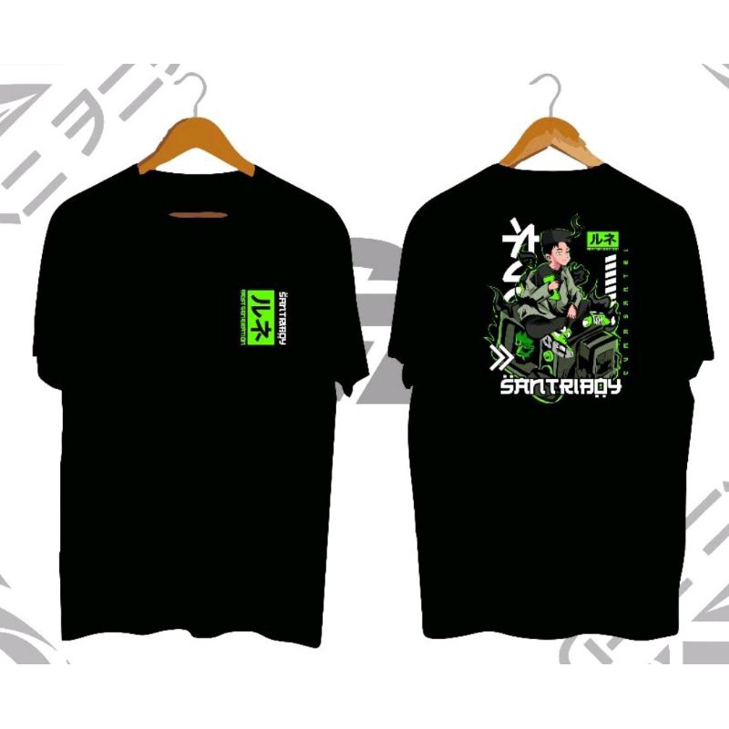 KAOS T-SHIRT SANTRI BOY SABLON DTF// KAOS SANTRI