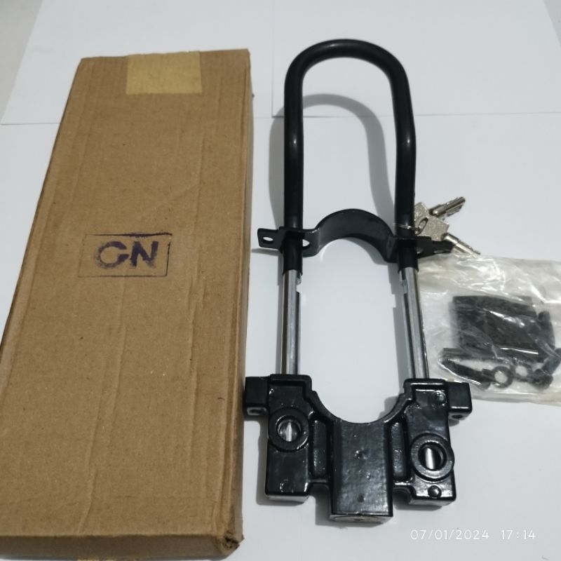 Kunci Gembok GANDA Roda Depan UNIVERSAL HONDA C Series,Astrea,Grand,Prima,Supra,Win,Legenda,Kirana