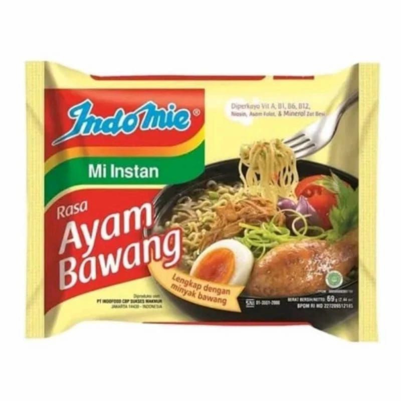 

indomie rebus ayam bawang