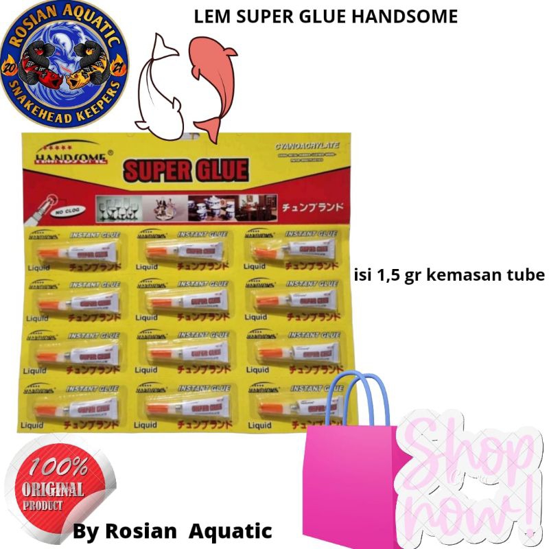 

Lem Super Glue Handsome