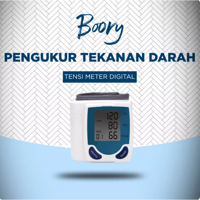 Tensi Meter Digital Alat Pengukur Tekanan Darah Tensimeter Digital