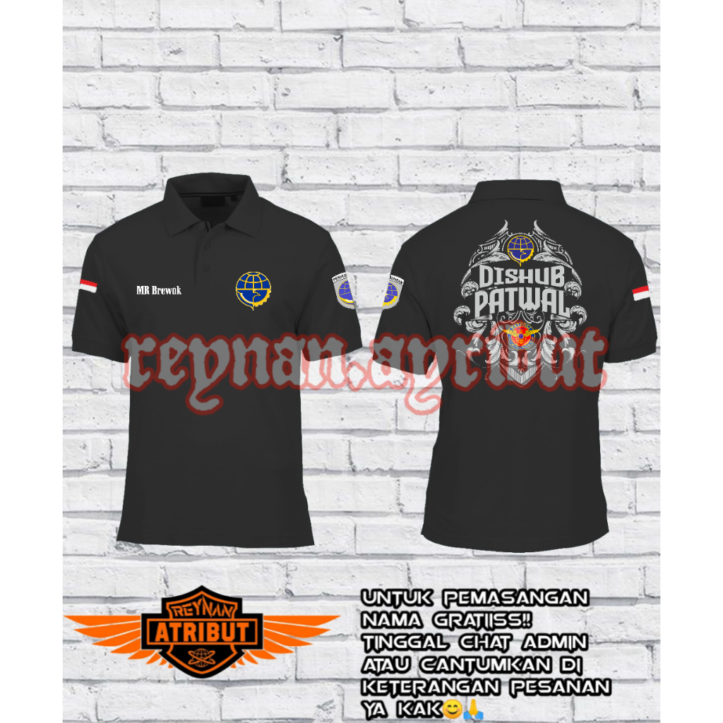 kaos polo dishub patwal /kaos wangki dishub patwal /kaos berkerah dishub patwal /kaos dishub