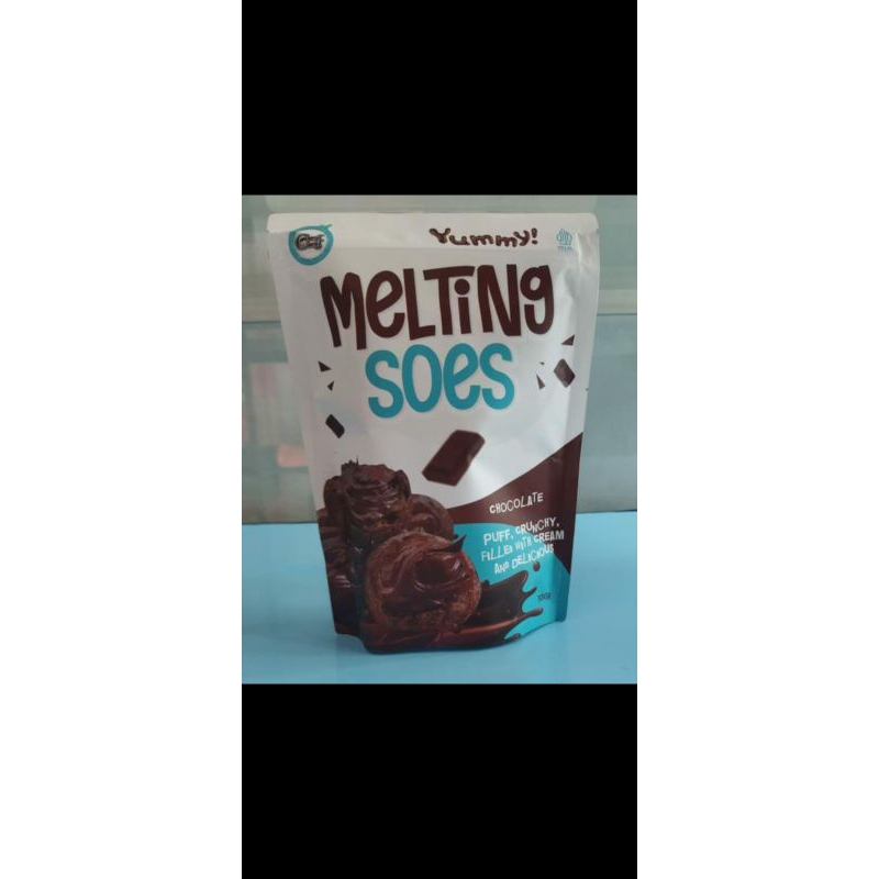 

Soes kering melting rasa cokelat