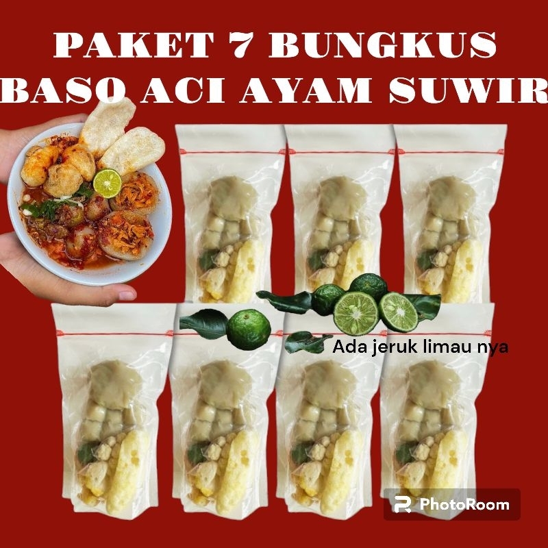

PAKET BASO ACI AYAM SUWIR