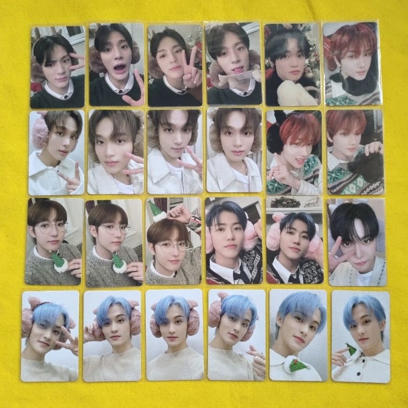 PC PHOTO CARD PINK CHRISTMAS NCT DREAM NCT 127