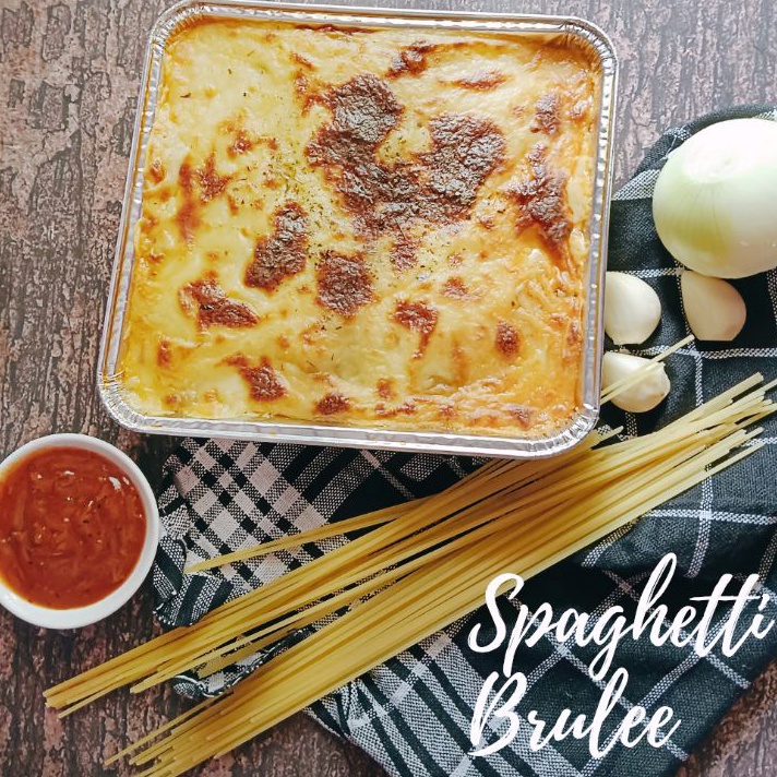 

MVBL6298 TERMURAH Spagheti Brulle Spagheti Panggang khusus Gosend Grab