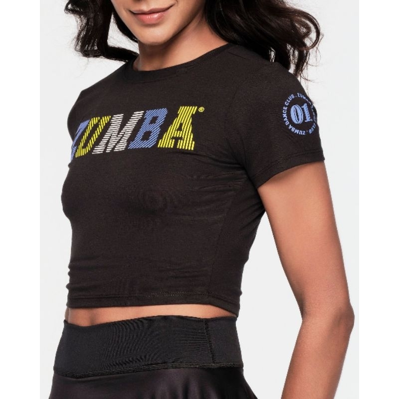Zumba Wear ZW Society Crop Top