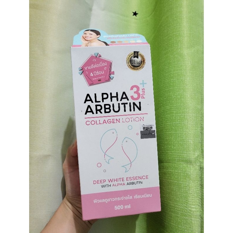Alpha Arbutin Collagen Lotion 3 plus + Body Lotion Pemutih