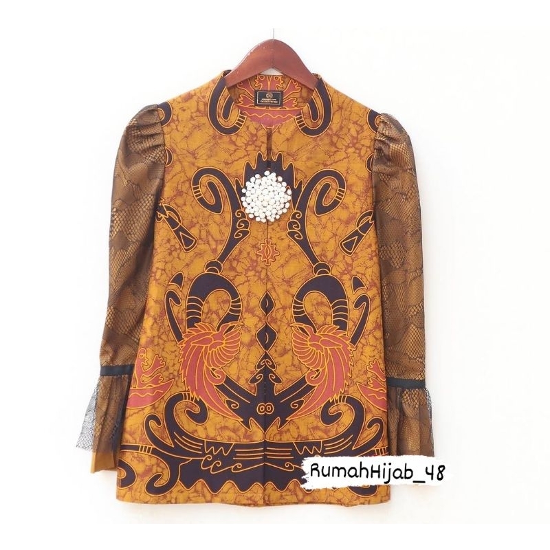 Blus Batik papua kuning