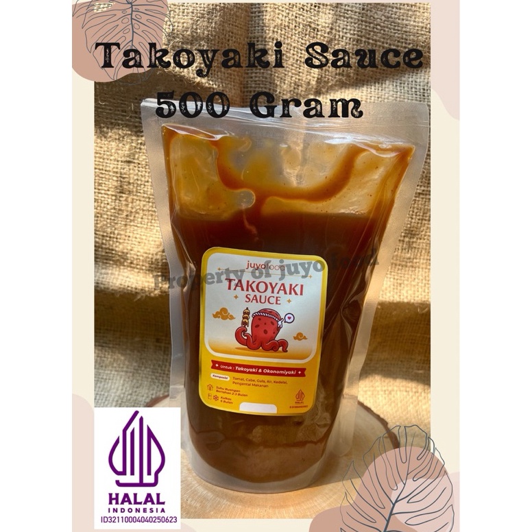 

el baru HALAL MUI SAOS TAKOYAKI 5 GRAM Sauce Okonomiyaki enak murah halal RCP