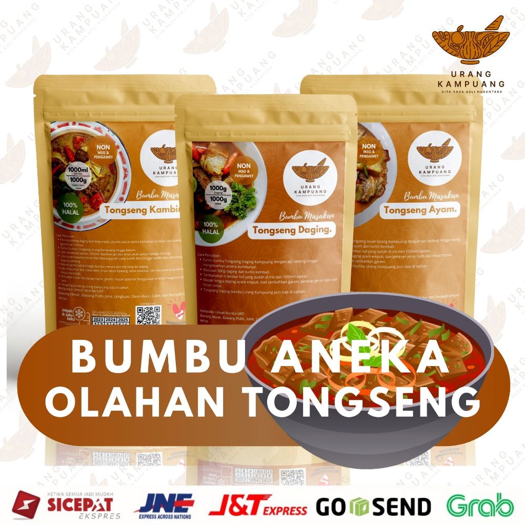 

BUMBU MASAKAN ANEKA OLAHAN TONGSENG URANG KAMPUANG