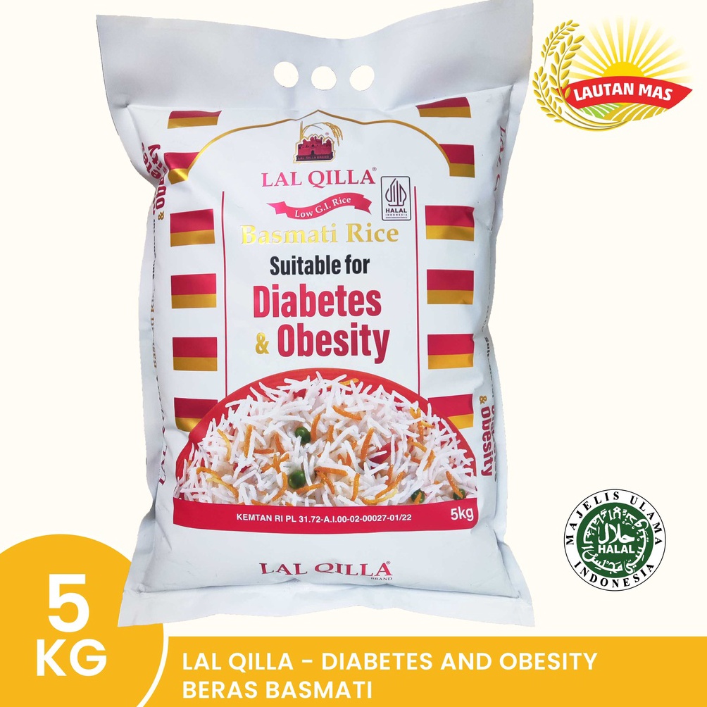 

Terupdate Lal Qilla Diabetes Beras Basmati 5KG ENL