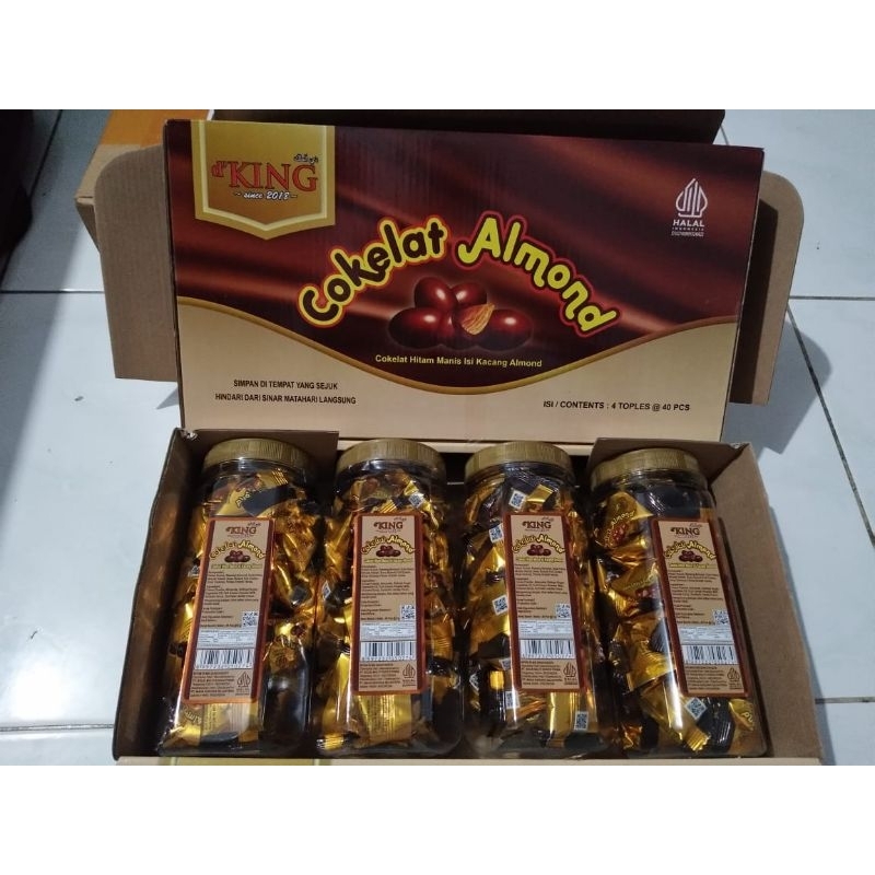 

Coklat Almond D'KING 1 dus