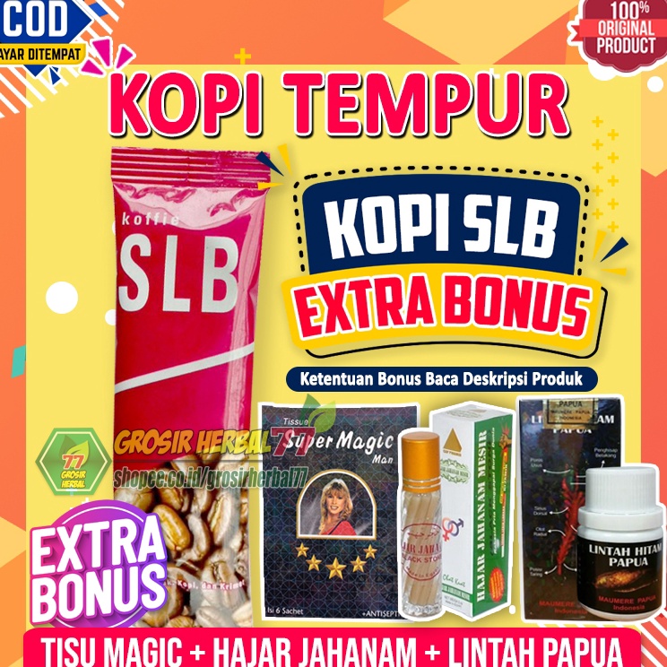 

HNBG8528 STOK SIAP COD SACHET Kopi SLB Original Stamina Pria Sehat Lahir Batin Koffie SLB Asli MURAH