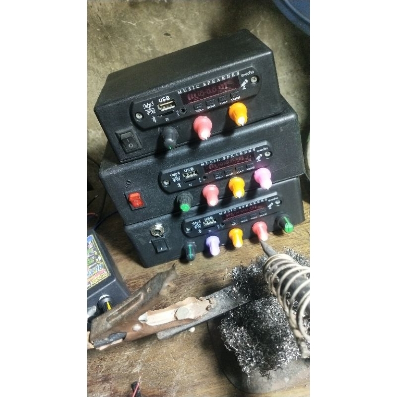 AMPLIFIER MOBIL 12VOLT  /24VOLT BLUETOOTH RAKITAN