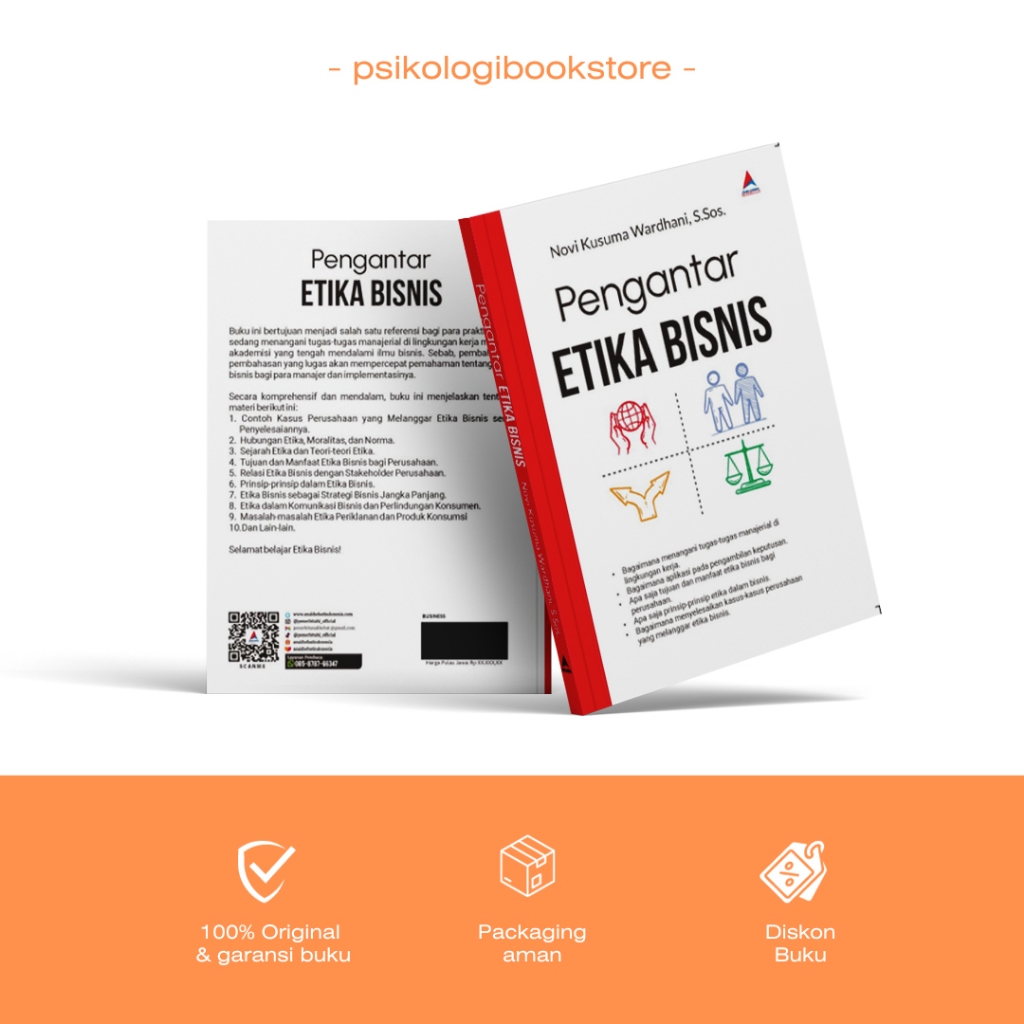 Buku Pengantar Etika Bisnis - Psikologi Bookstore