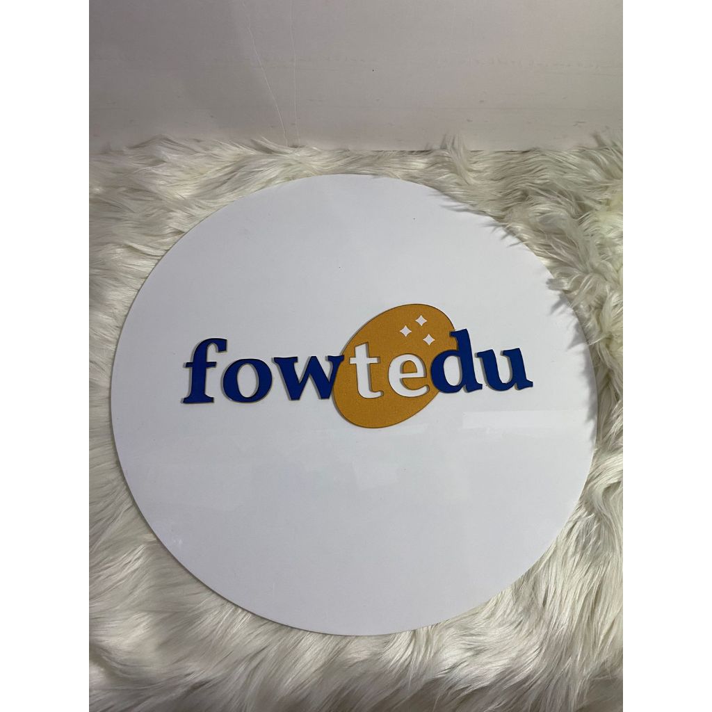 custom akrilik nomor rumah LED