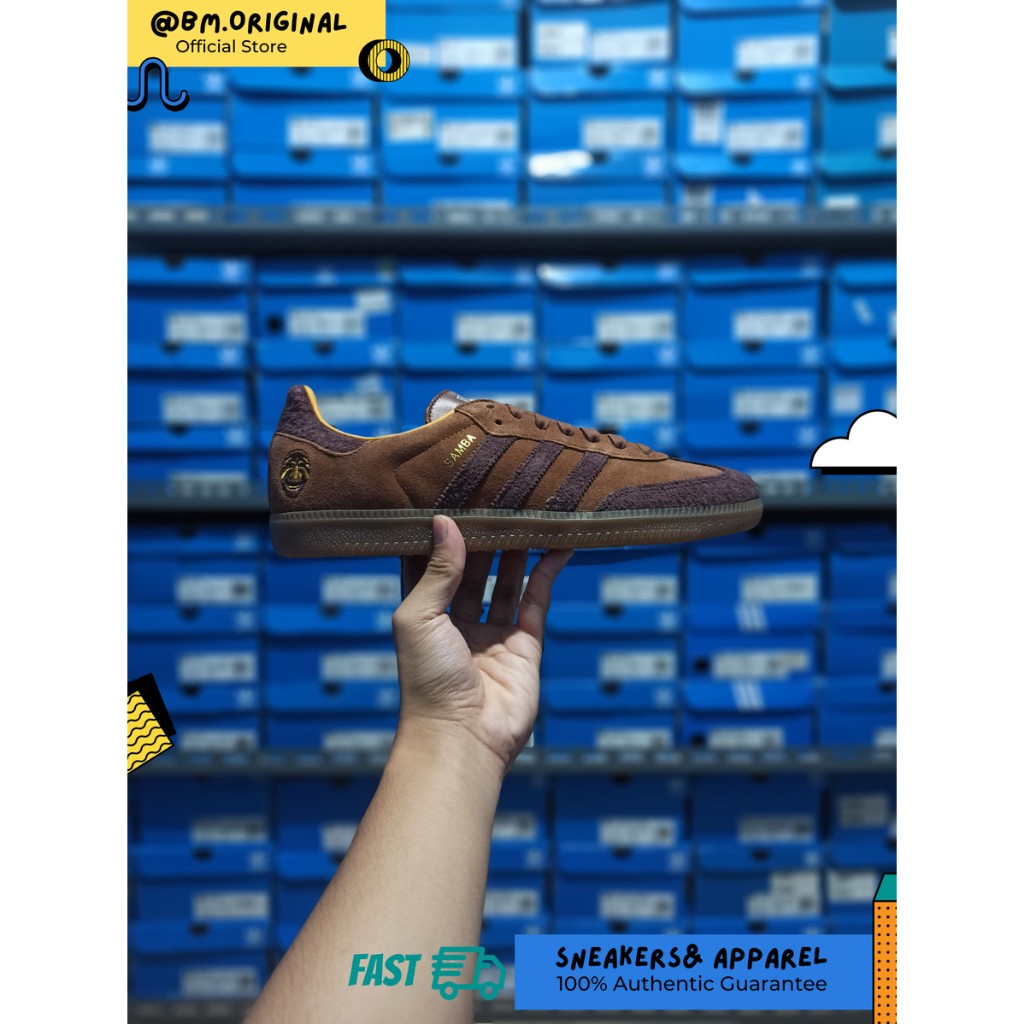 Adidas Samba OG Tal Preloved Brown Shadow Brown Preloved Yellow IG8906