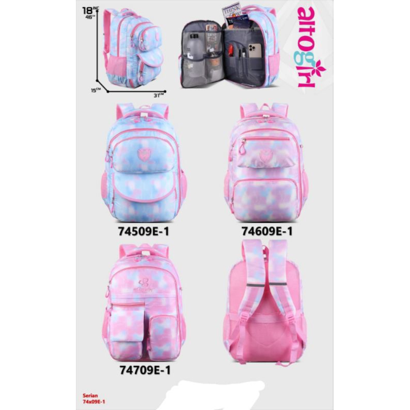 Ransel Alto girl model kulkas