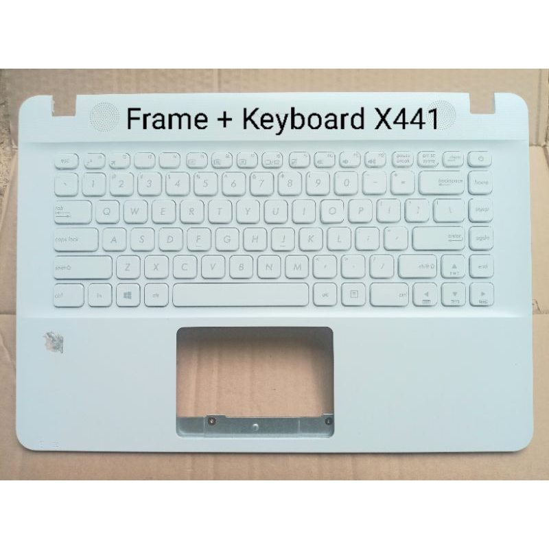Casing Frame Keyboard Palmrest Top Case Tombol Laptop Asus X441 X441N X441M X441S X441U X441B Origin