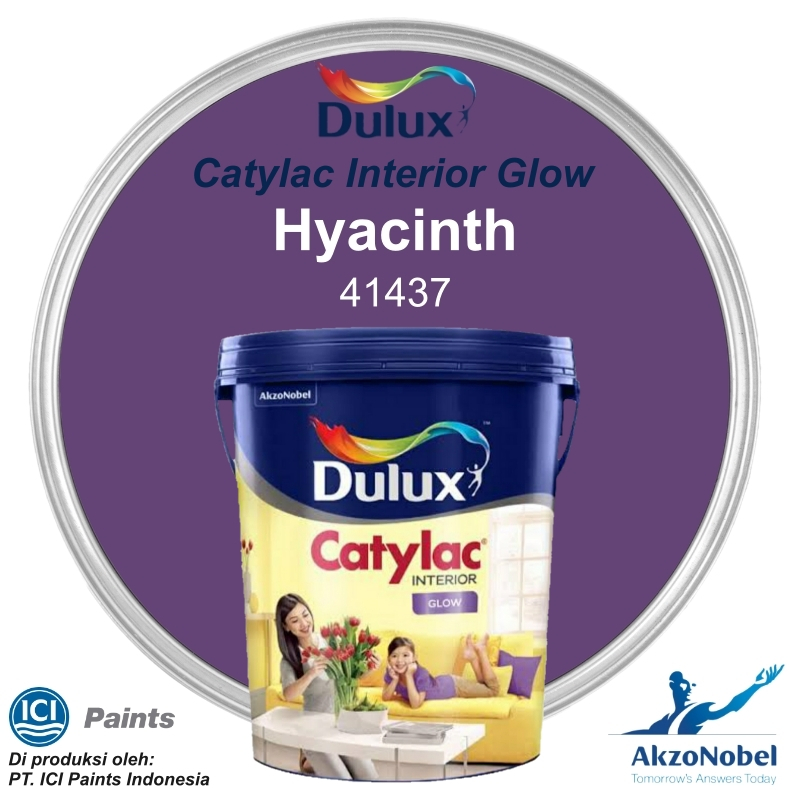 CAT DULUX CATYLAC GLOW 4.5 KG - HYACINTH 41437