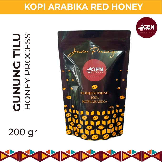 

Kopi Arabica Red Honey - Kopi Arabika Gunung Tilu Red Honey - Kopi Aroma Nangka - Biji / Bubuk