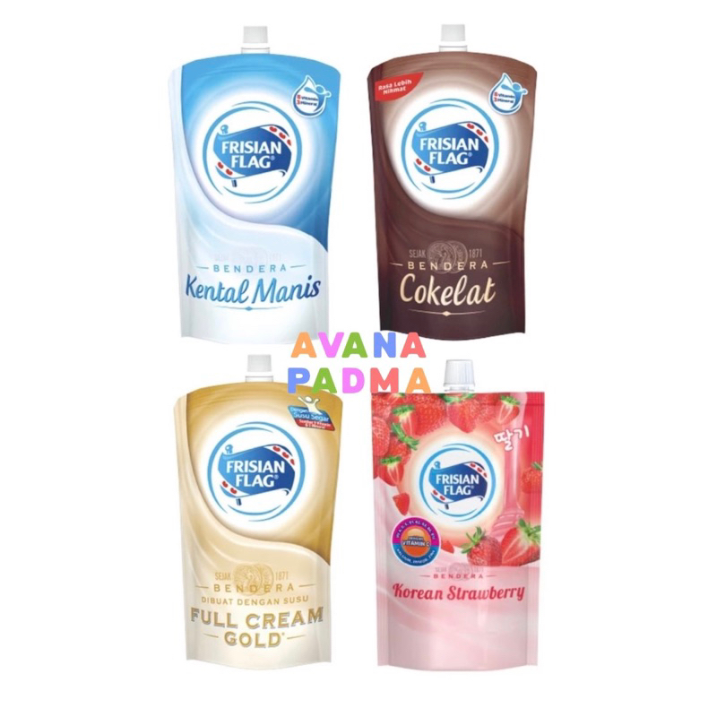 

Frisian Flag Susu Kental Manis (260g) (4 Varian)