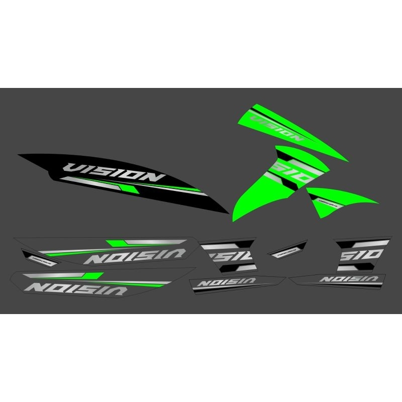 STRIPING TRANSPARAN HONDA SPACY CUSTOM VIETNAM FONT MALAYSIA