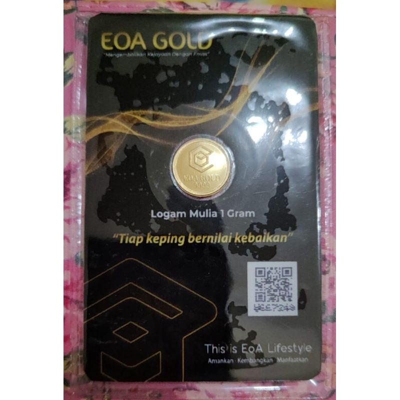 EOA Gold Logam mulia 1 gram BV