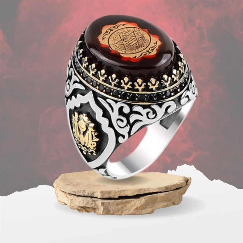 Cincin Perak Silver 925 Ottoman Turki Nabi Sulaiman