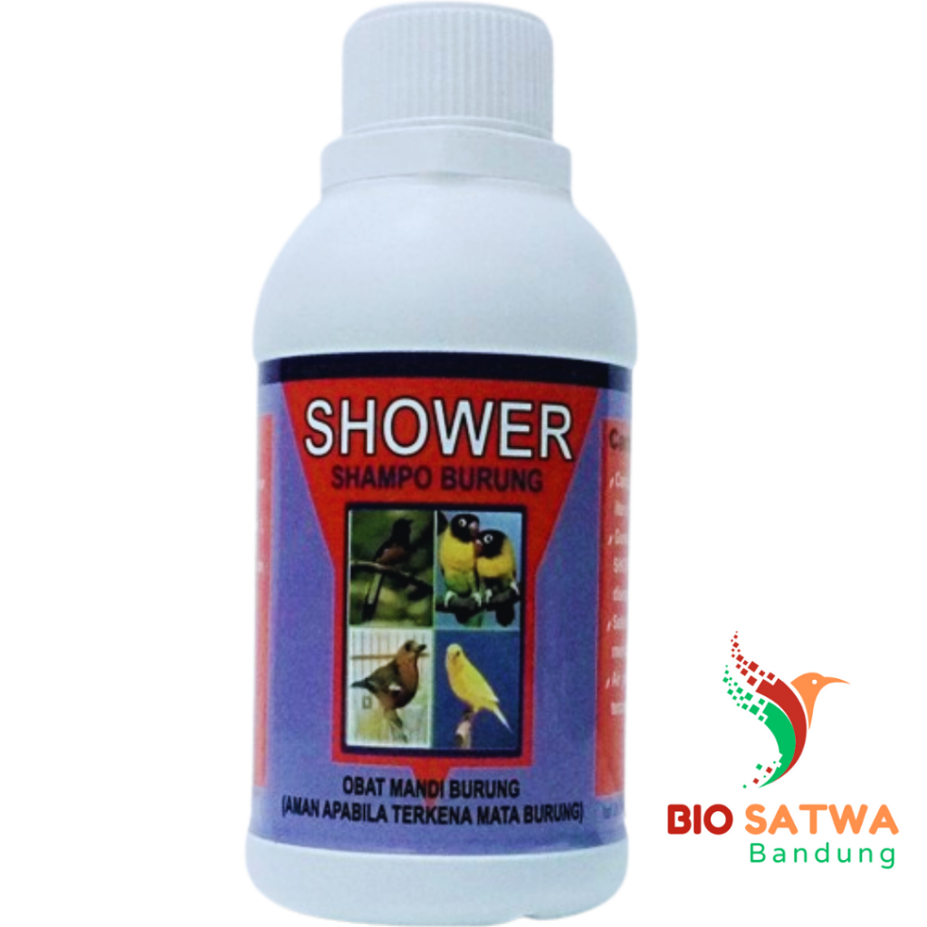 SHOWER Shampo Burung Obat Mandi Burung Pembasmi Kutu