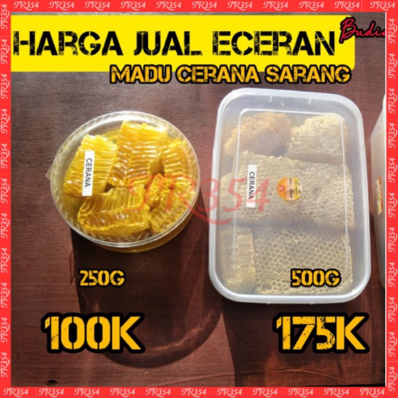 

Madu Cerana Sarang 100% madu original asli