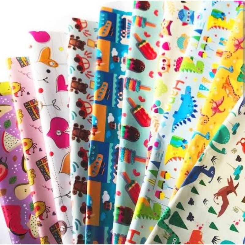 

Kertas Kado untuk Anak-anak, Harga per lembar