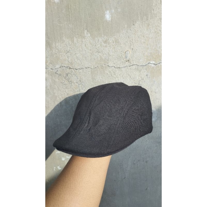 Topi Kodok / Topi Pelukis / Topi Vintage Flat Cap