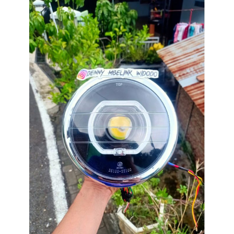PRE ORDER Lampu Depan Biled Tiger Lama Imitasi Tiger 2000 Headlamp Tilam Tilas