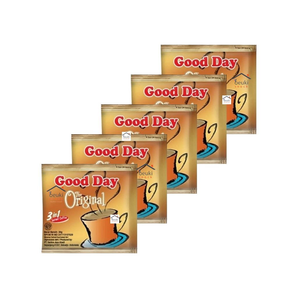 

RENCENG Good Day Original Nut Kopi Bubuk Rasa Original