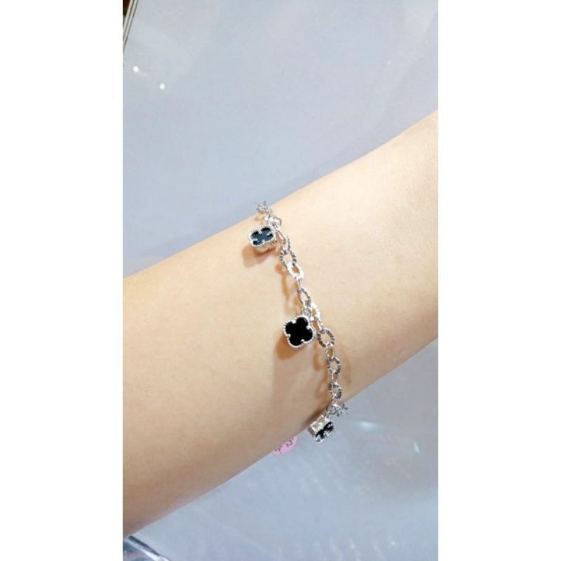 GELANG RANTE VANCLEEF PERAK 925