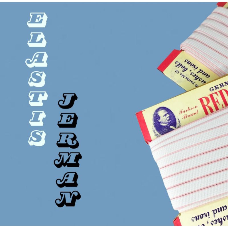 Elastik Jerman per meter Elastik impor Elastik halus