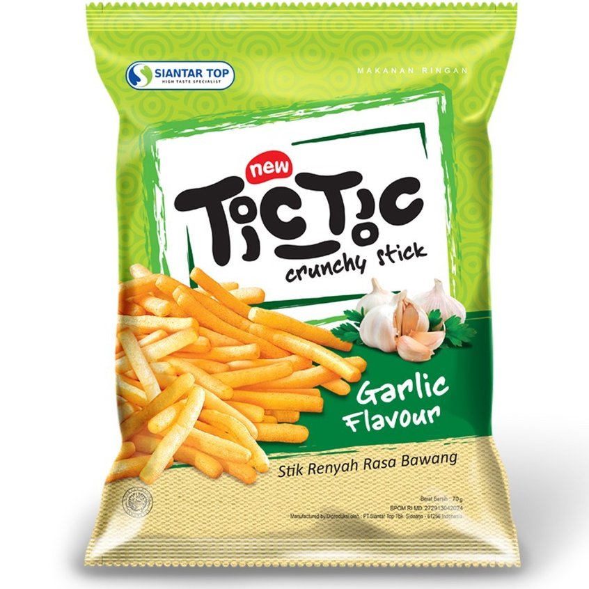

Tic Tic Bawang 70 gr - SIANTARTOP