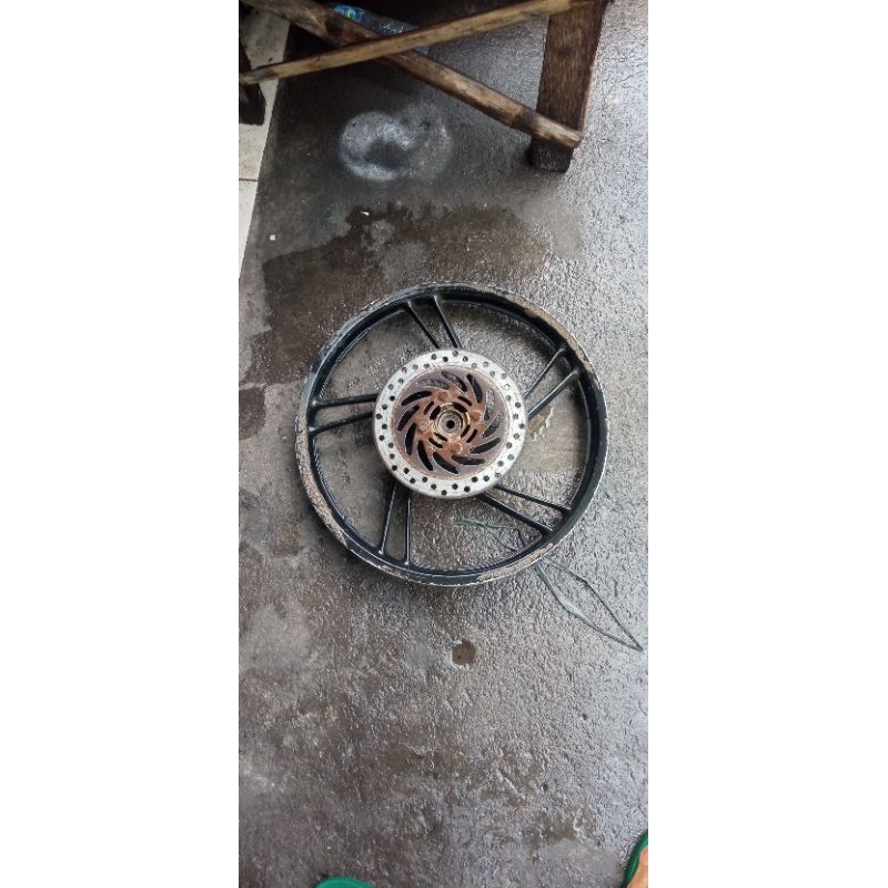 velg velah velk velek resing depan set piringan Honda Blade old Blade lama