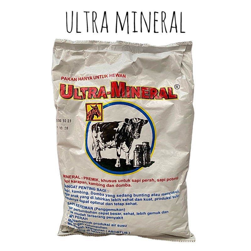 ULTRA MINERAL Sapi Suplemen 1kg Penggemukan