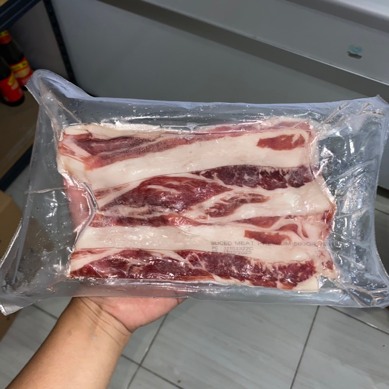 Shortplate slice premium US 500gr