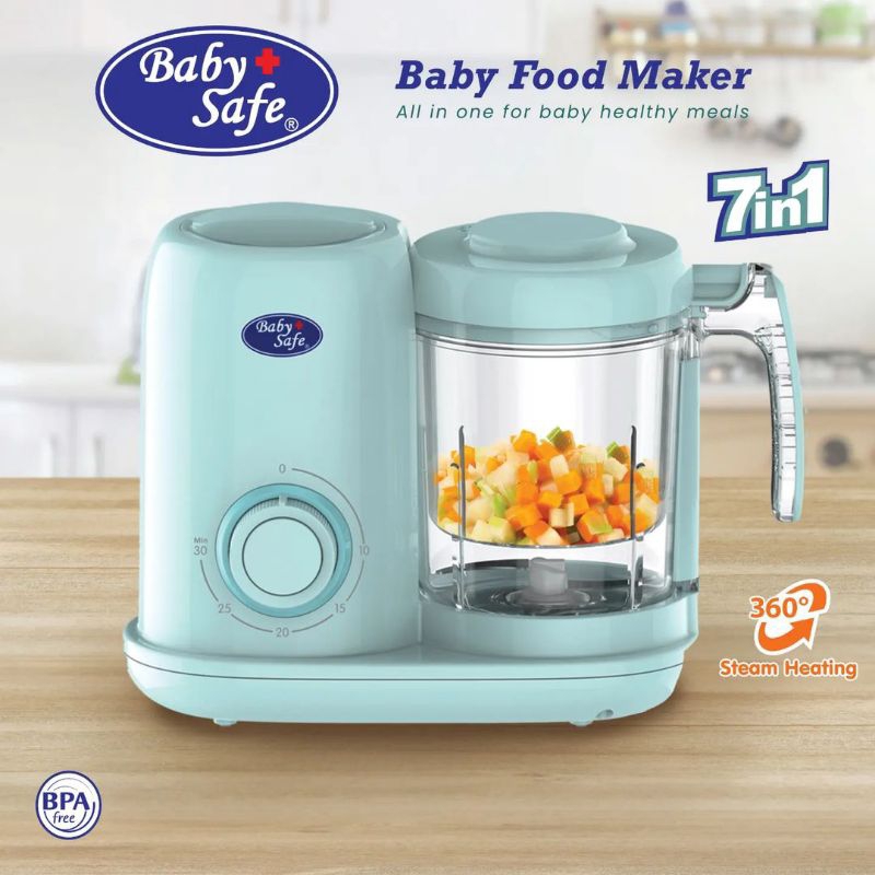 BABY SAFE BABY FOOD MAKER 7IN1 LB015 / ALAT MEMBUAT MPASI SERBAGUNA/ALAT MPASI LB015