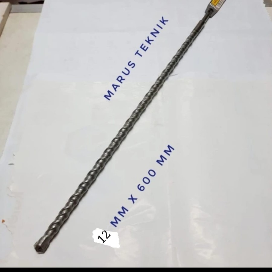 Mata Bor Beton Panjang SDS plus 12mm x 600mm
