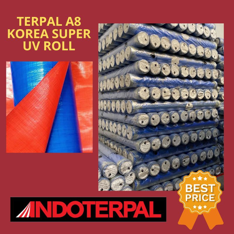 Terpal A8 Korea UV Roll 2 x 100 m