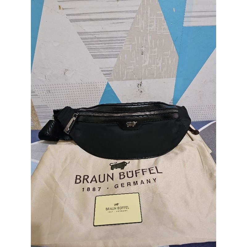 Tas Braun Buffel Waist Bag Asli Original Authentic pria wanita NOT pinggang bumbag selempang waistba