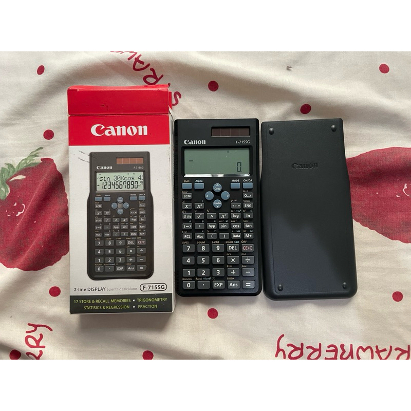 

Kalkulator Canon F751SG scientific calculator preloved