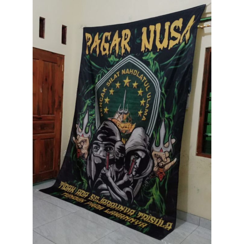 bendera umbul umbul full printing PAGAR NUSA